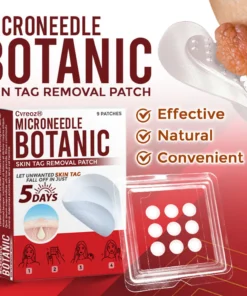 Cvreoz® MicroNeedle Botanic Skin Tag Removal Patch