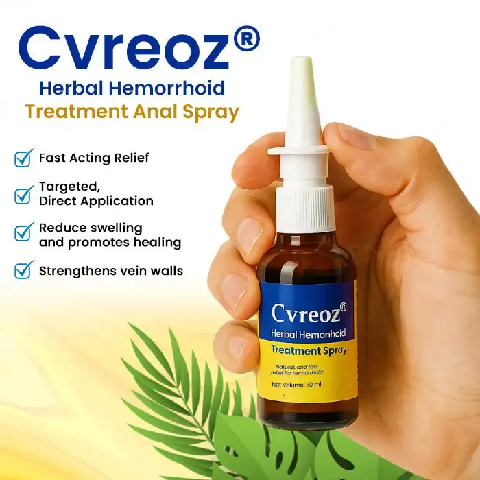 Cveroz® Herbal Hemorrhoid Spray