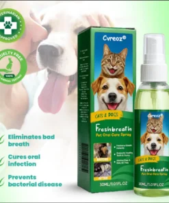 Cvreoz® FreshBreath Pet Oral Care Spray