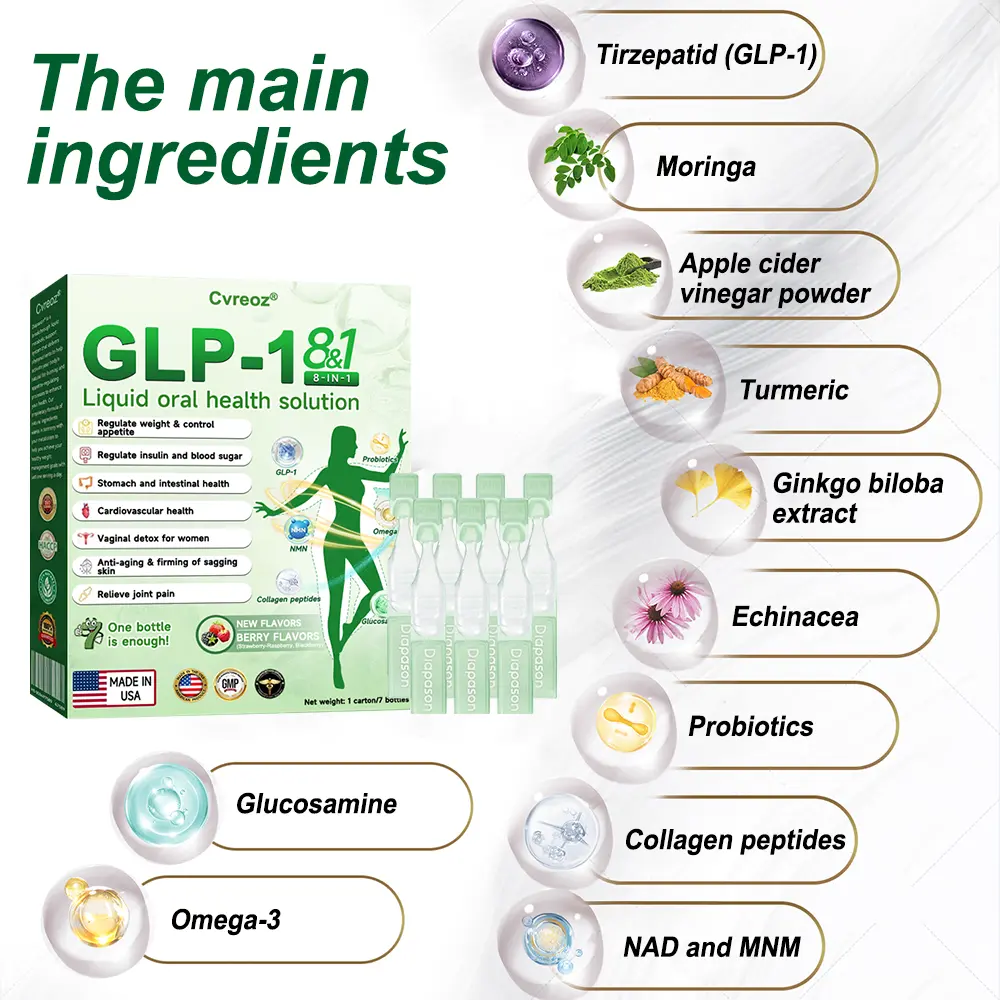 Cvreoz® GLP-1 Eight-in-One Oral Health Solution