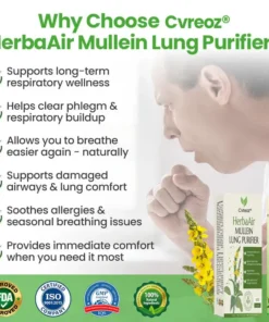 Cvreoz® HerbaAir Soothing Mullein Vapor