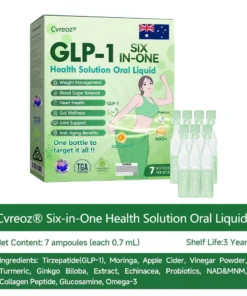 CVREOZ®𝐺𝐿𝑃-𝟏 𝐒𝐢𝐱 𝐢𝐧 𝑶𝐧𝐞 𝐇𝐞𝐚𝐥𝐭𝐡 𝐒𝐨𝐥𝐮𝐭𝐢𝐨𝐧 𝐎𝐫𝐚𝐥 𝐋𝐢𝐪𝐮𝐢𝐝