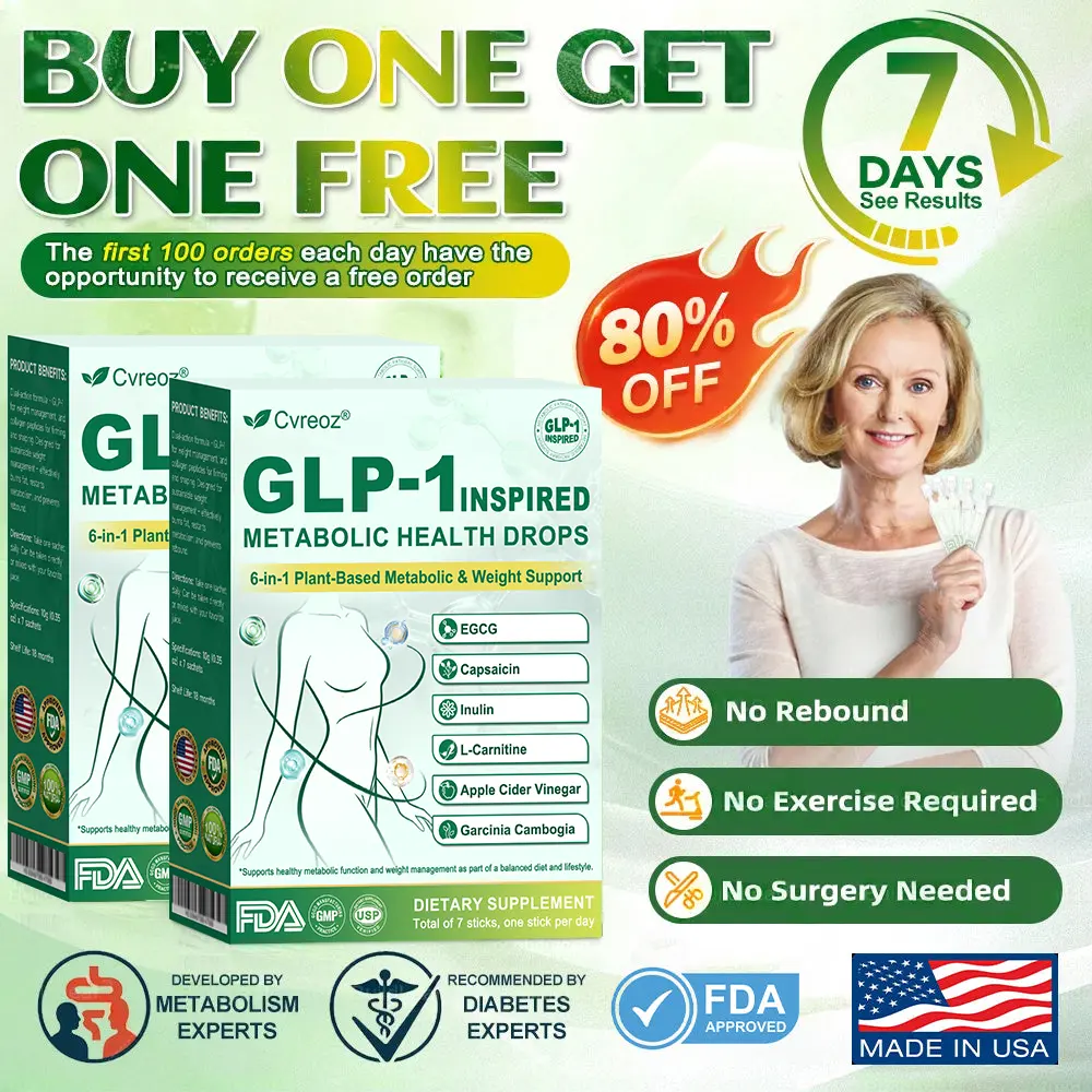 Cvreoz® 6-in-1 GLP-1 Inspired Metabolic Drops