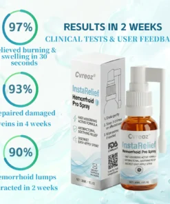 Cvreoz® InstaRelief Hemorrhoid Pro Spray