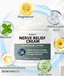 Cvreoz® Nerve Repair &Pain Relief Magnesium Cream