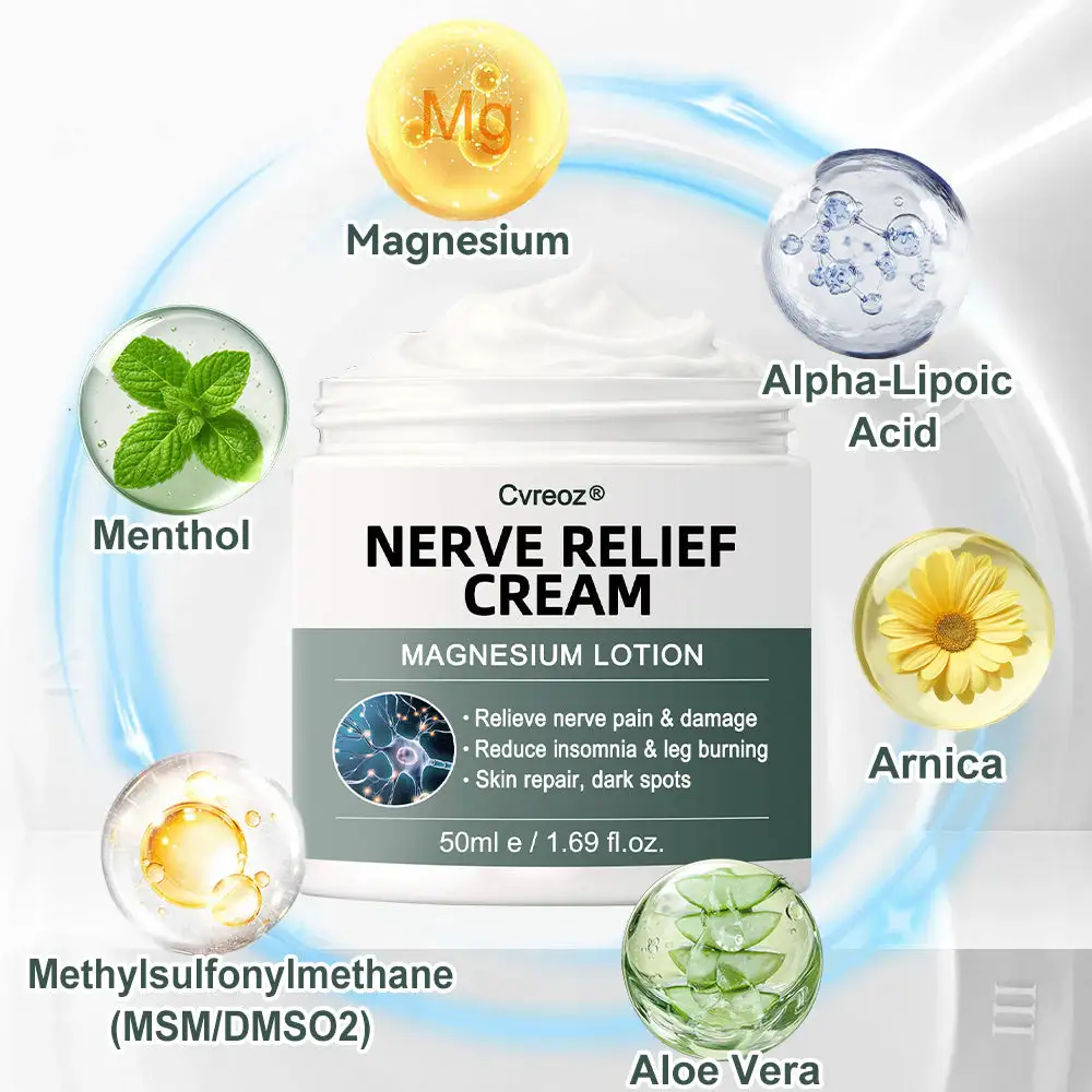 Cvreoz® Nerve Repair &Pain Relief Magnesium Cream